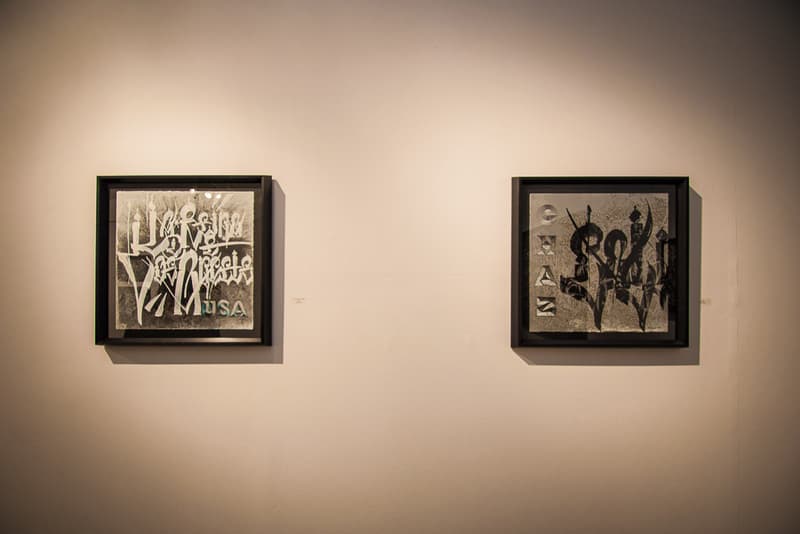 Chaz Bojorquez "End of the World" @ Plaza De La Raza/Boathouse Gallery