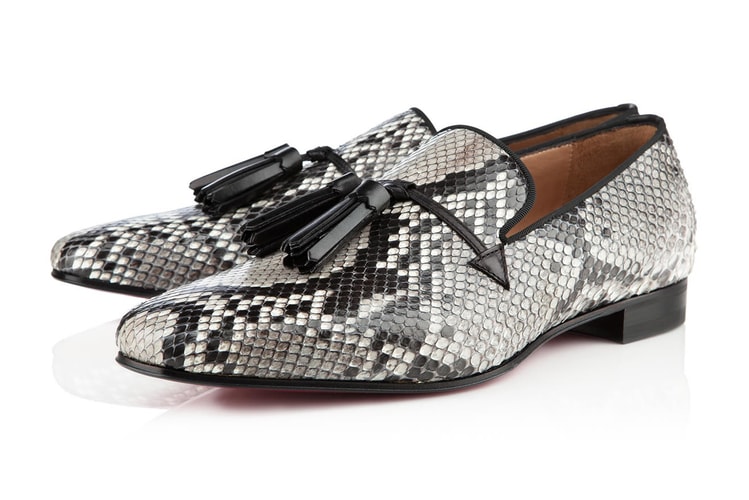 Christian Louboutin 2012 Holiday Snakeskin Daddy Flat