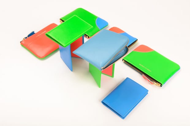 COMME des GARCONS 2013 Spring/Summer "Fluo" Wallets