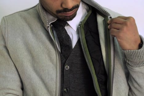 HAVEN x Reigning Champ MA-1 Bomber with Removable Insulator Vest