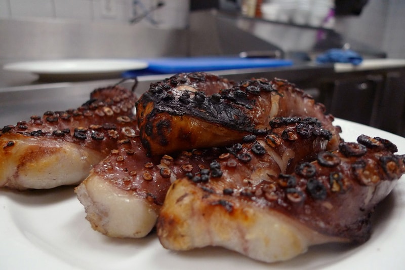 HYPEBEAST Eats... Boukies Marinated Grilled Octopus by Boukies NYC