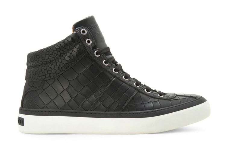 Jimmy Choo 2013 Spring/Summer Croco Emboss Sneaker