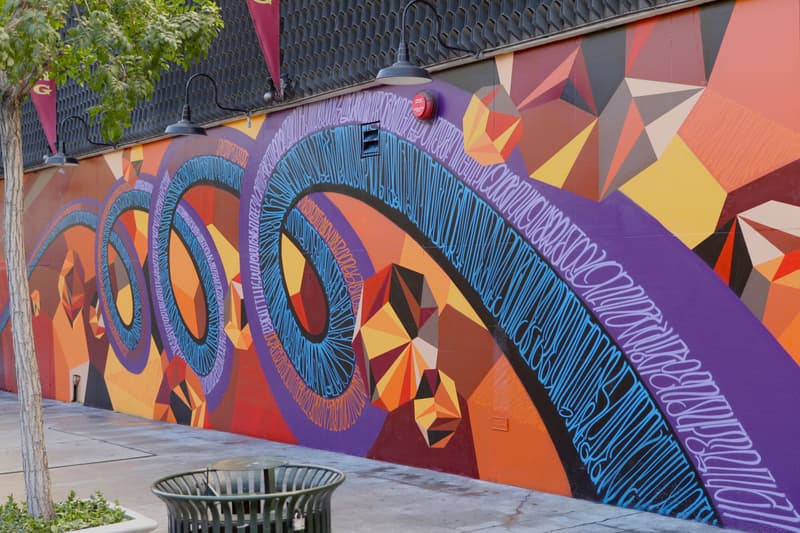 JURNE and MWM's Mural in Downtown Los Angeles