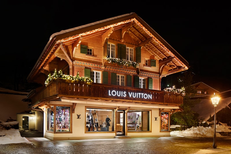 Louis Vuitton Opens New "Winter Resort" Store in Switzerland