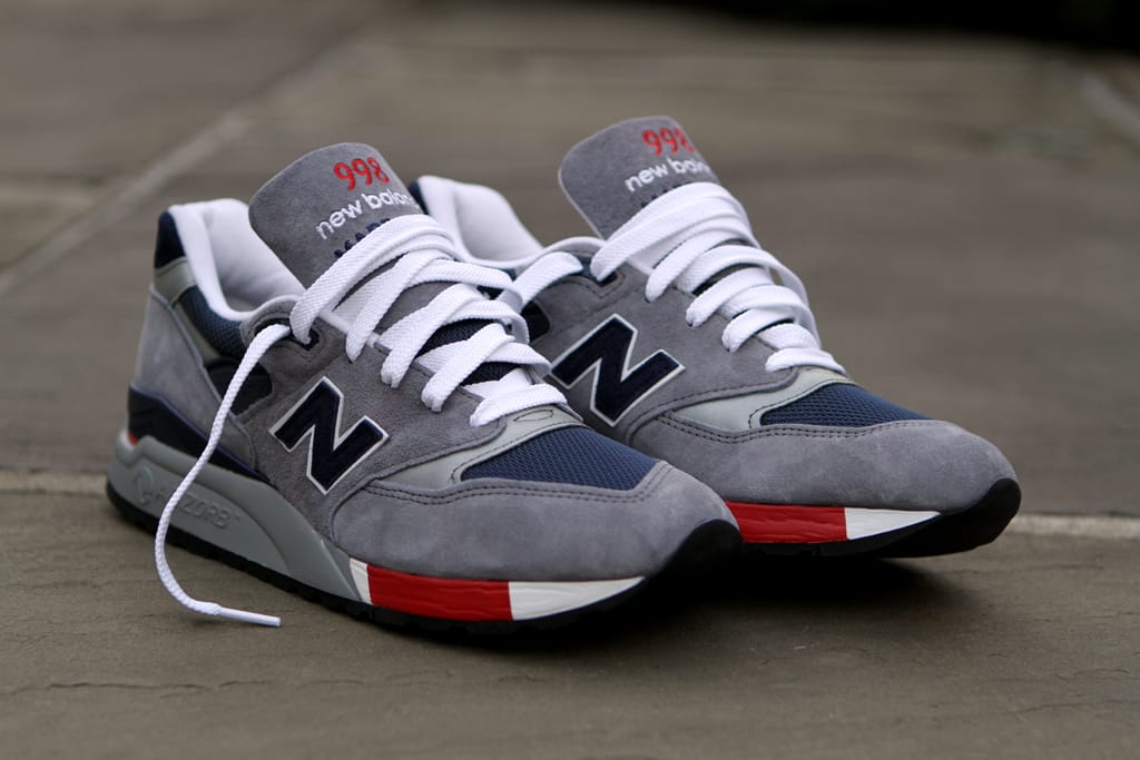 new balance 998 grey and red