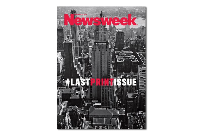 #LASTPRINTISSUE from Newsweek