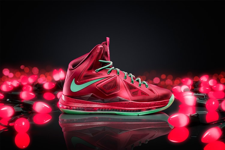 Nike Basketball Release Christmas Versions of the Kobe 8 System, LeBron X and KD V