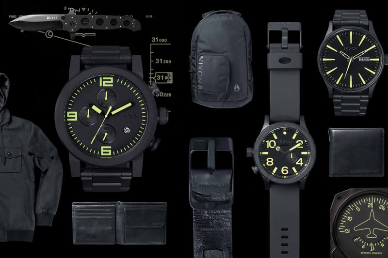 Nixon 2013 Spring/Summer "Black & Lum" Collection