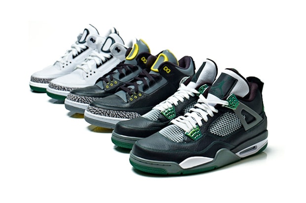 Oregon Ducks x Air Jordan III & IV