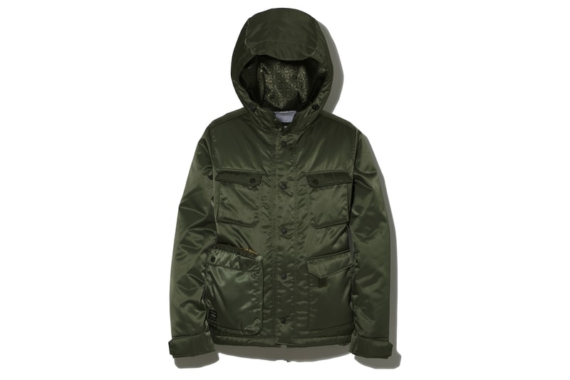 Porter x White Mountaineering POCKET NYLON FIELD MOUNTAIN PARKA 