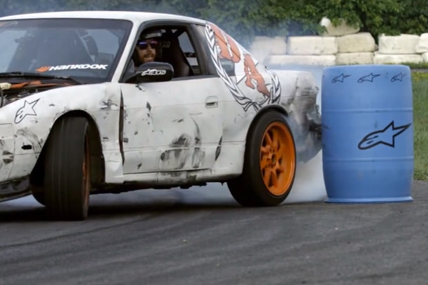 Professional Drivers Play a Game of D-R-I-F-T