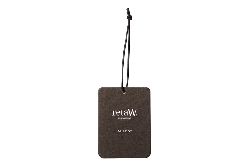 retaW Allen Fragrance Luggage Tag