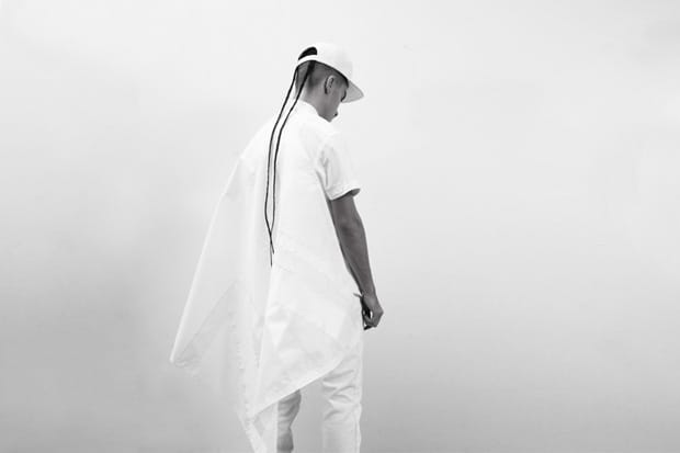 Stampd LA All-White Union Jack Flag