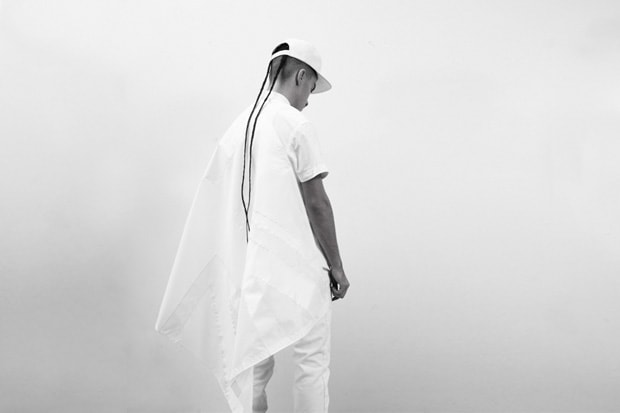 Stampd LA All-White Union Jack Flag