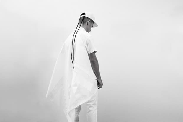 Stampd LA All-White Union Jack Flag