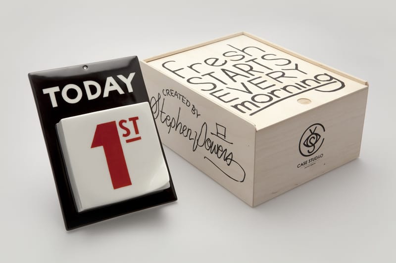 Steve Powers x Case Studyo Porcelain Calendar