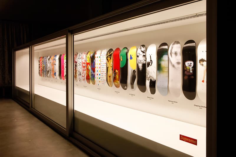 Supreme Skate Deck Retrospective Recap @ 032c Workshop Berlin