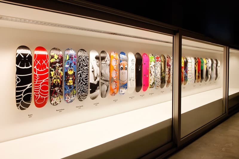 Supreme Skate Deck Retrospective Recap @ 032c Workshop Berlin