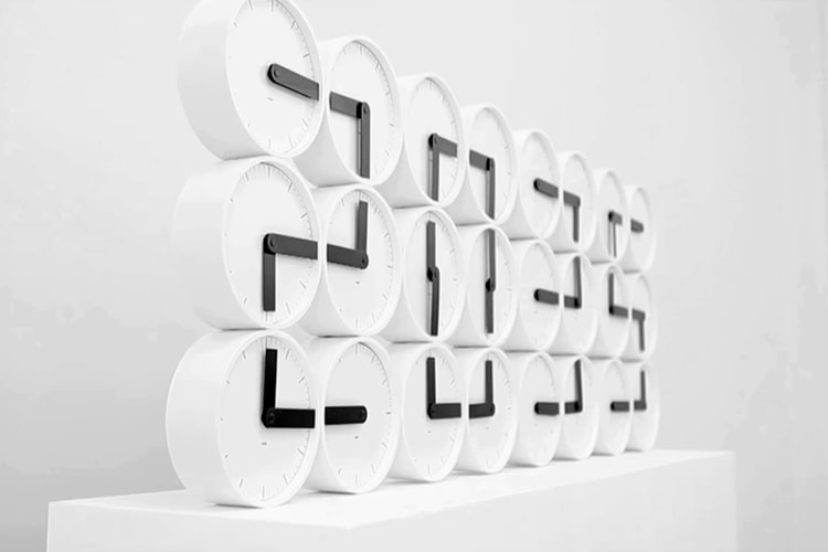 The Clock Clock White by humans since 1982