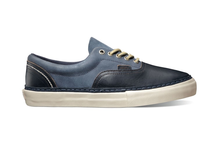 Horween x Vans Vault "Black & Navy" Era Pack