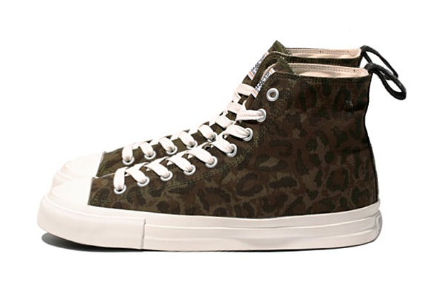WTAPS LEOPARD SNEAKER. COTTON. RIPSTOP