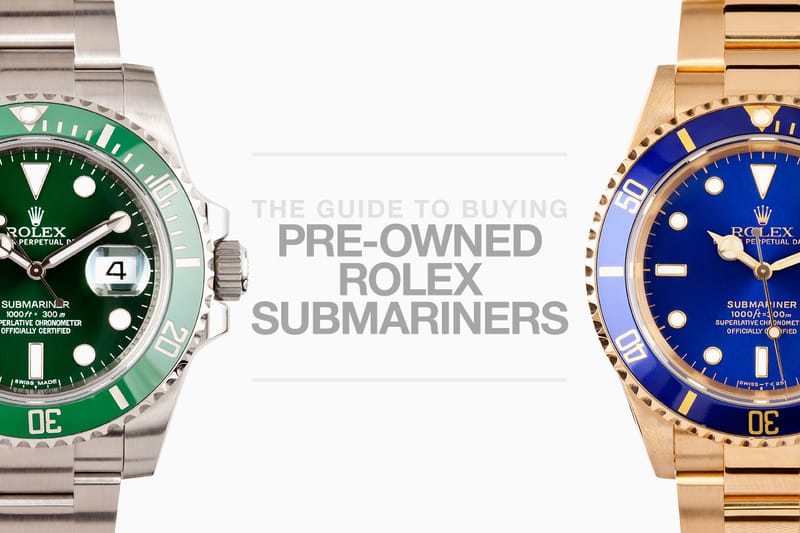 Buying Pre-Owned Rolex Submariners 