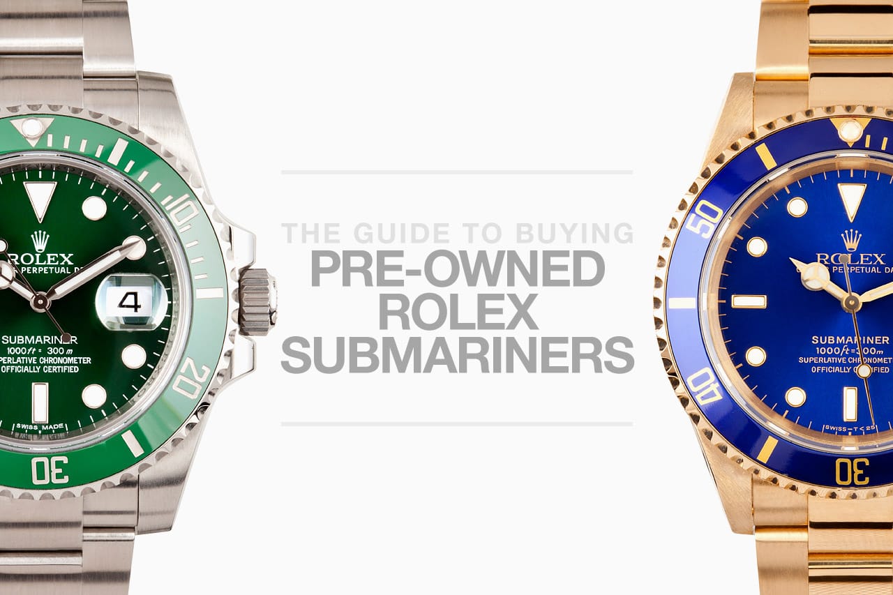 rolex submariner used price guide