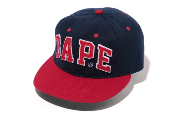BAPE x Ebbets Field Flannels A Logo Wool Cap