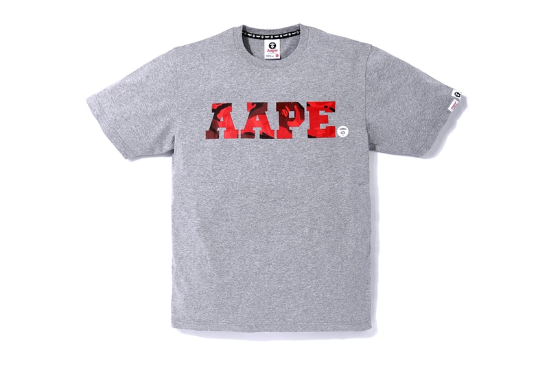 AAPE by A Bathing Ape 2013 Red Camo Collection