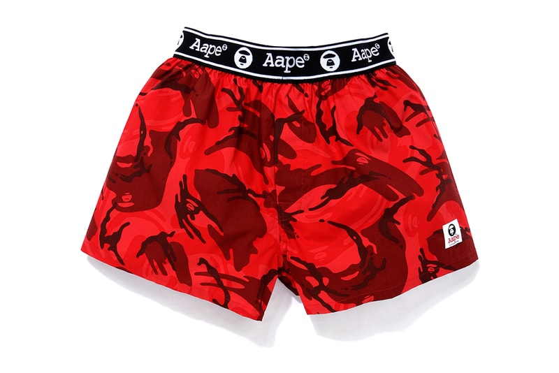 AAPE by A Bathing Ape 2013 Red Camo Collection