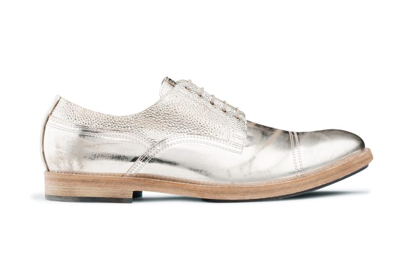 Acne Askin Metal Silver Derby 