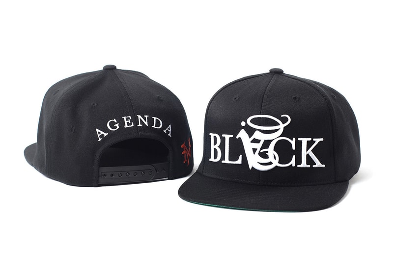 Agenda 10th Anniversary Caps with Black Scale, BornxRaised, Poler Camping Stuff and OGABEL