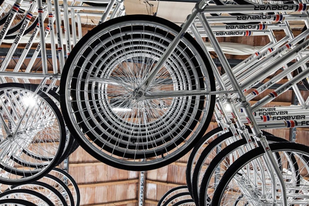 Ai WeiWei's "Stacked" Installation Features 760 Bikes
