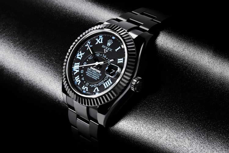 Bamford Watch Department's Limited Edition Rolex Sky-Dweller - COOL HUNTING®
