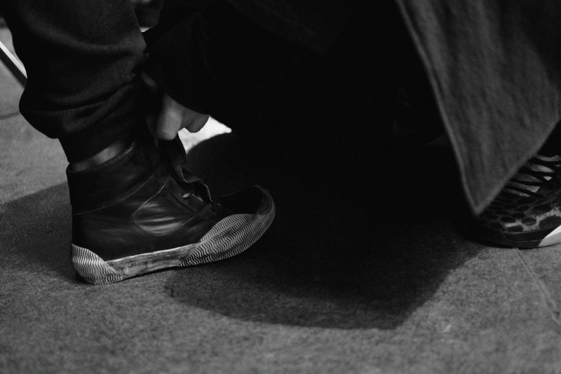 Boris Bidjan Saberi 2013 Fall/Winter Backstage Visuals