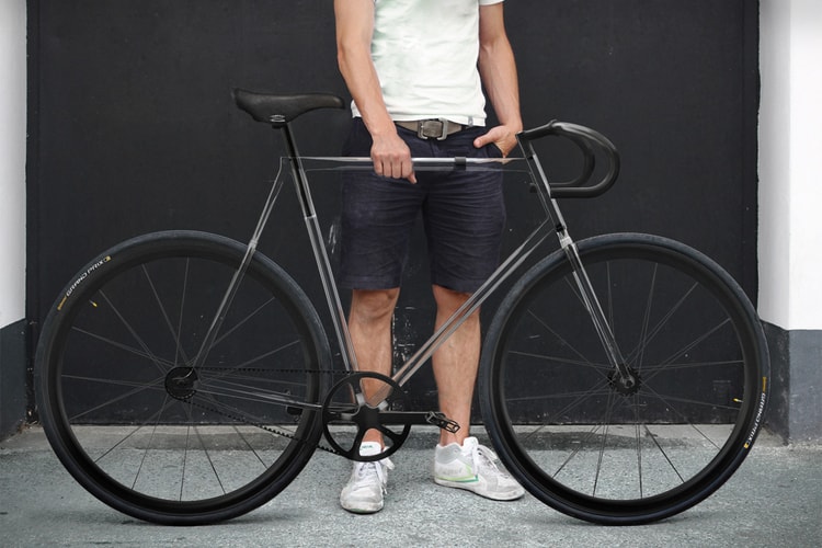 designaffairs STUDIO's Fully Transparent Clarity Bike