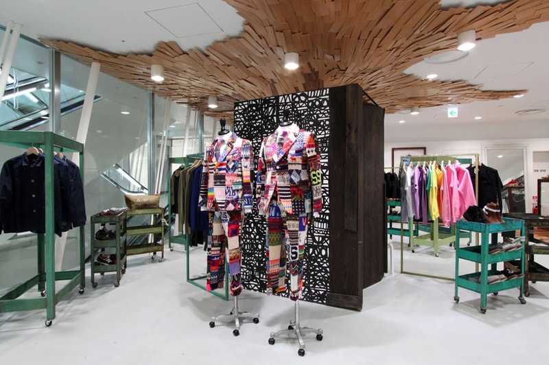 Dover Street Market Ginza: Tachiagari for 2013 Spring/Summer