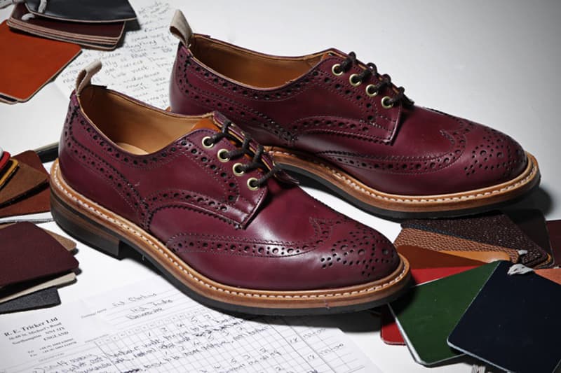 End Hunting Co. x Trickers Oxblood Brogues