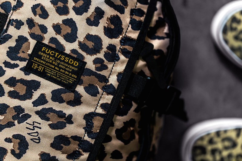 FUCT SSDD Leopard Print Bag Collection