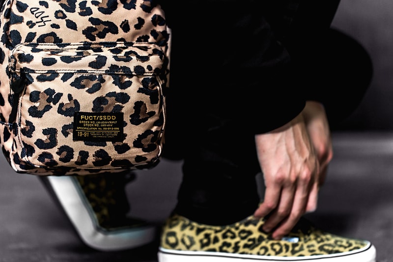 FUCT SSDD Leopard Print Bag Collection