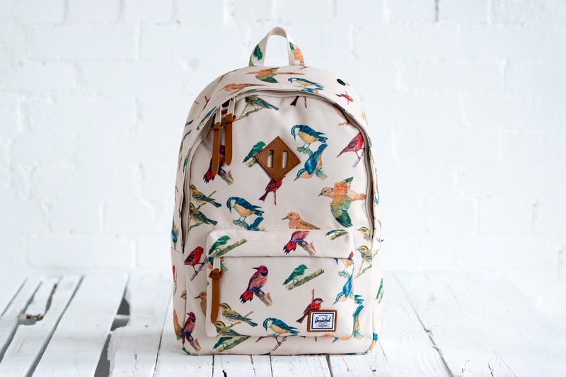 herschel backpack bird print Heritage herschel bird print