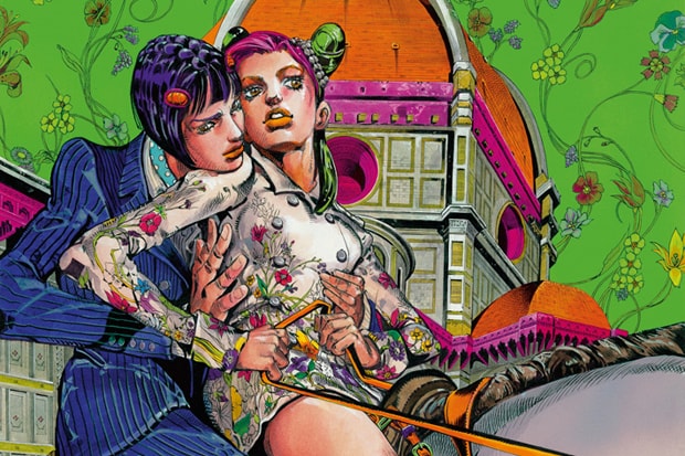 Hirohiko Araki's Manga for Gucci