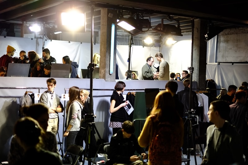 KRISVANASSCHE 2013 Fall/Winter Backstage Visuals