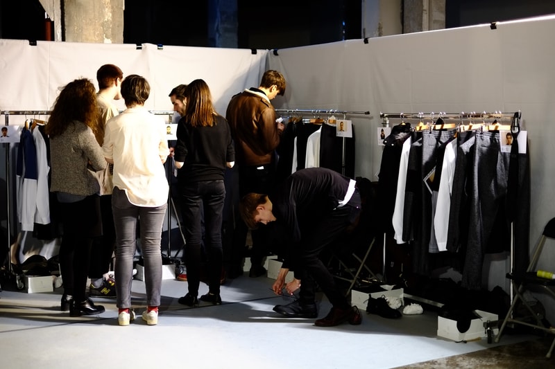 KRISVANASSCHE 2013 Fall/Winter Backstage Visuals
