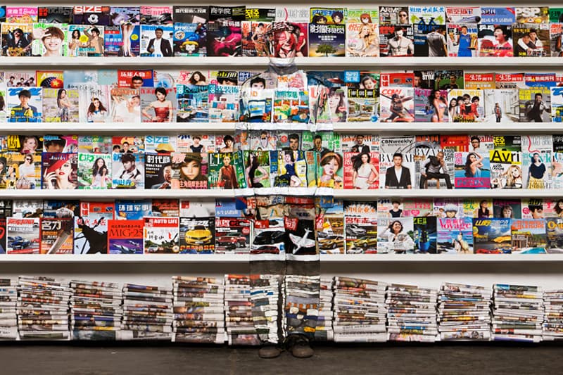 Liu Bolin "Hiding in the City" Exhibition @ Galerie Paris-Beijing