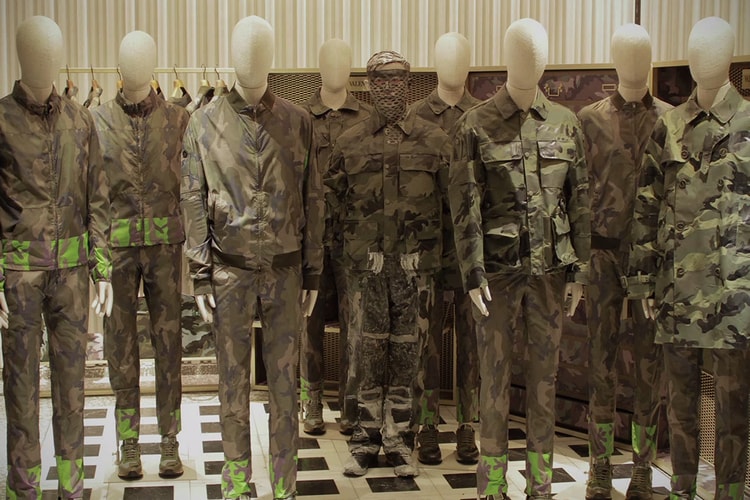 Liu Bolin Teams Up with Valentino for 2013 Spring/Summer Camouflage Collection