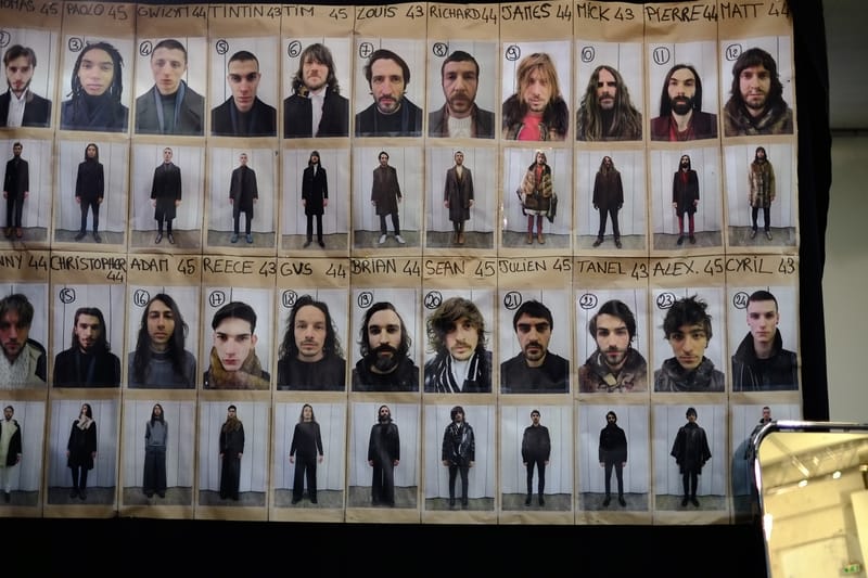 Maison Martin Margiela 2013 Fall/Winter Backstage Visuals