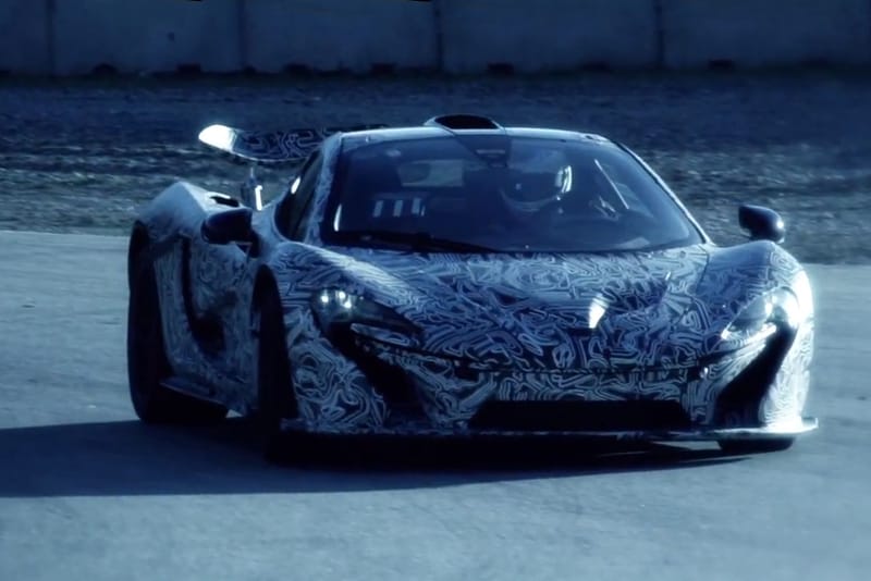 McLaren's P1 Hypercar Hits the Track