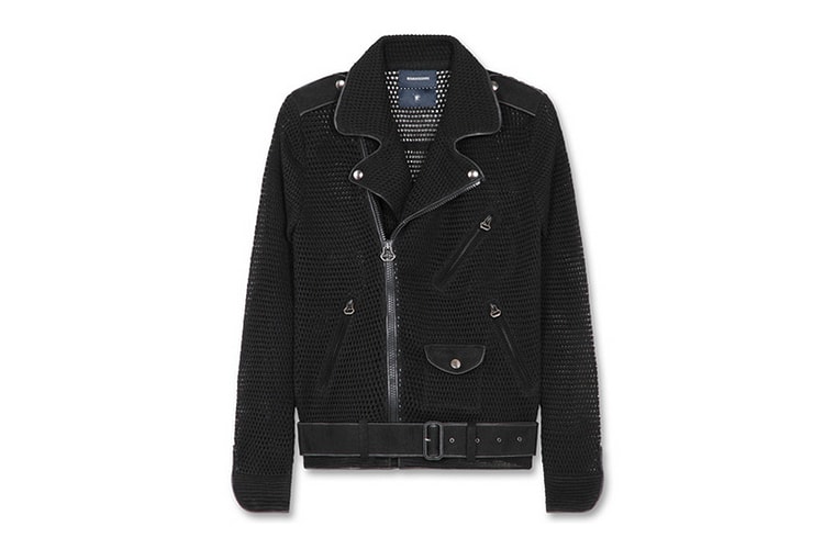 MIHARAYASUHIRO Linen Knit Double Riders Jacket