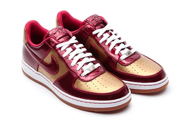 Nike Air Force 1 Downtown LTH QS "Flat Gold/Varsity Red"
